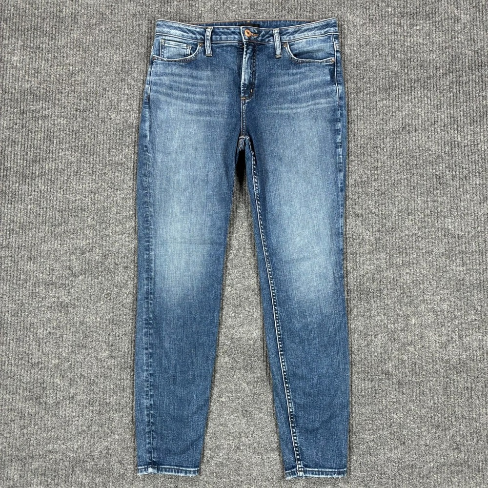 Silver Jeans Co. High Note Skinny Jeans Mens Size 30x29 Blue Denim Stretch
